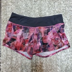 Lululemon shorts 4" inseam size 8